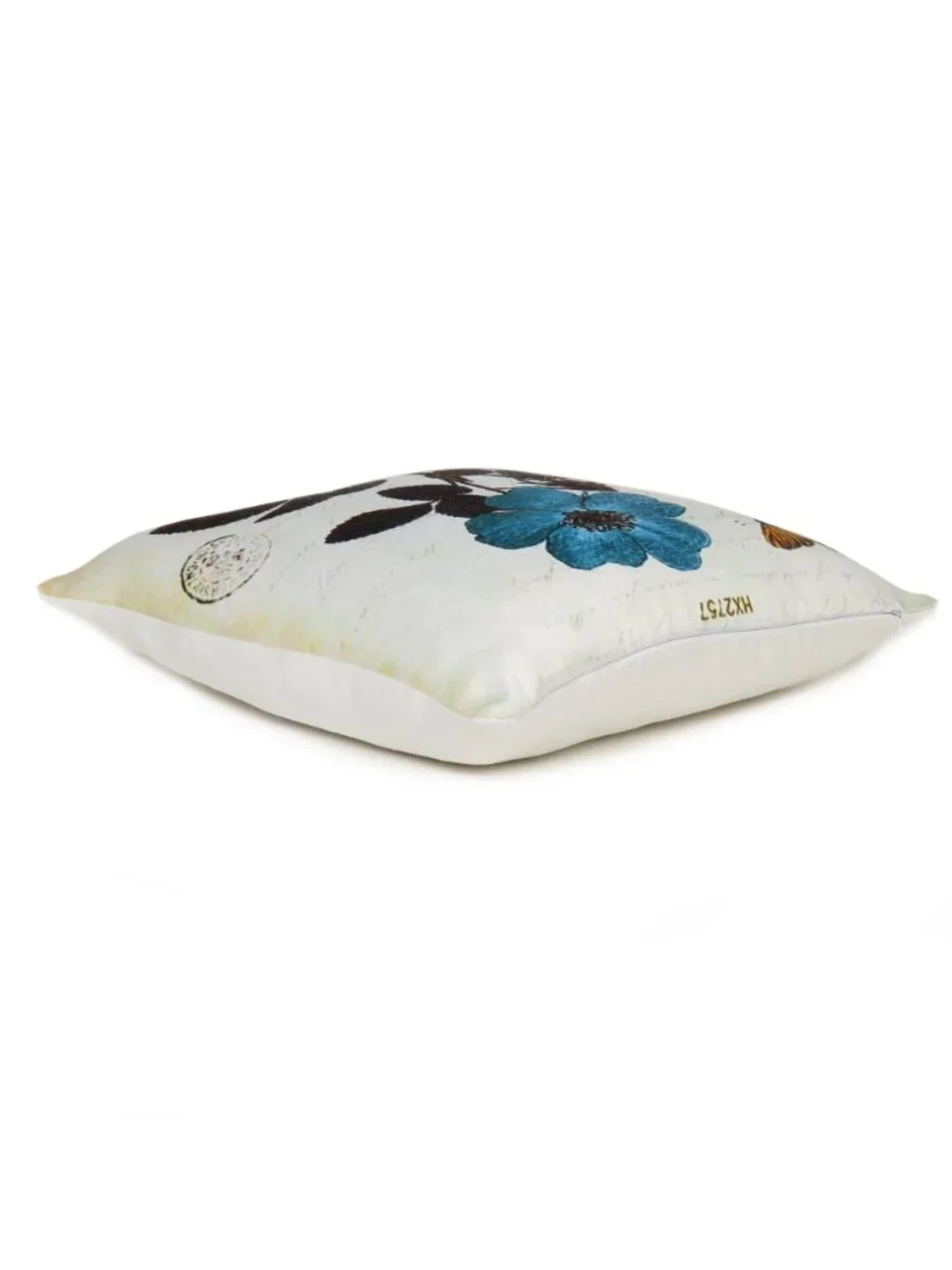 Oussum Floral & Leaf Printed Cotton White Pillow Case Set of 2 Decorative case